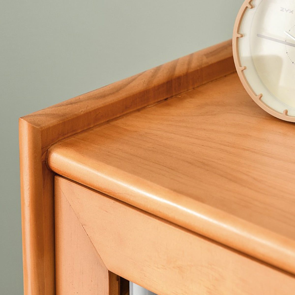 Stain Resistant Storage Cabinet Glass Paned Standard Cabinet Clearhalo 'Cabinets & Chests' 'cabinets_chests' 'furn' 'furn_cabinets_chests' 'Furniture' 'Living Room Furniture' 6591827