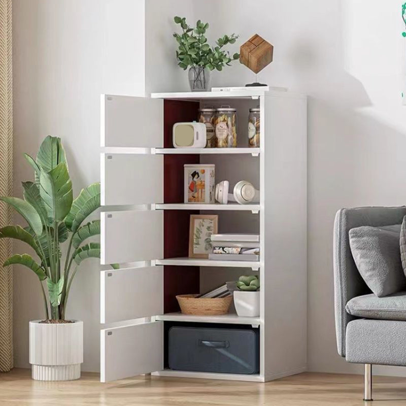 Contemporary Simple Rectangular Wood Cabinet with Doors and Drawers Clearhalo 'Cabinets & Chests' 'cabinets_chests' 'furn' 'furn_cabinets_chests' 'Furniture' 'Living Room Furniture' 6591847