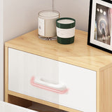 Contemporary Simple Rectangular Wood Cabinet with Doors and Drawers Clearhalo 'Cabinets & Chests' 'cabinets_chests' 'furn' 'furn_cabinets_chests' 'Furniture' 'Living Room Furniture' 6591856