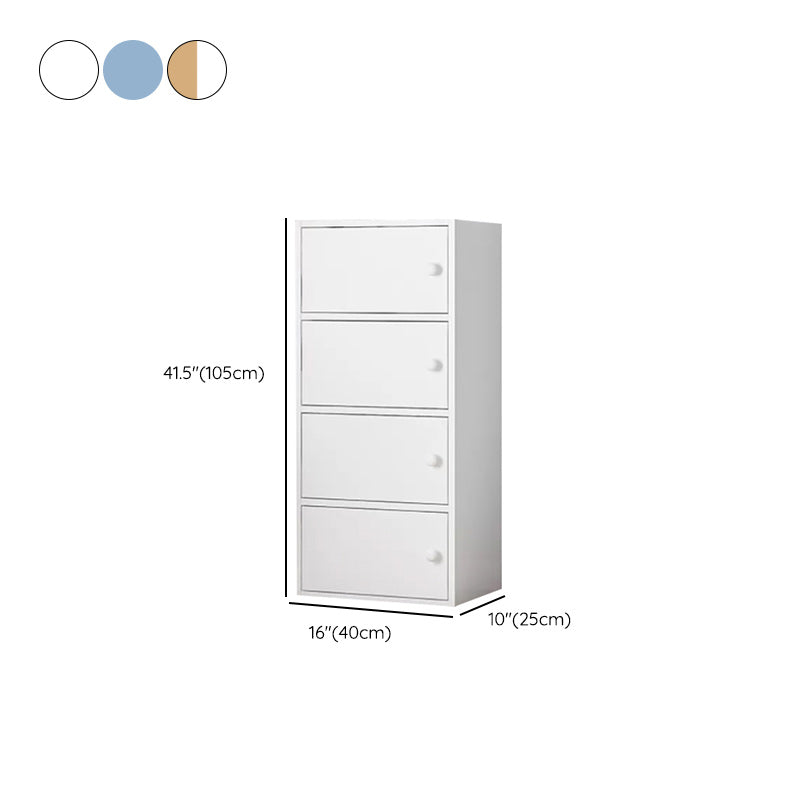 Contemporary Simple Rectangular Wood Cabinet with Doors and Drawers Clearhalo 'Cabinets & Chests' 'cabinets_chests' 'furn' 'furn_cabinets_chests' 'Furniture' 'Living Room Furniture' 6591882