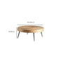 Contemporary Solid Wood Cocktail Table Light Wood Distressed Coffee Table Clearhalo 'Coffee & Accent Tables' 'Coffee Tables' 'coffee_tables' 'furn' 'furn_coffee_tables' 'Furniture' 'Living Room Furniture' 6591910