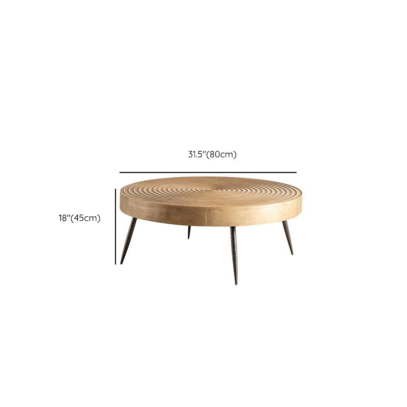 Contemporary Solid Wood Cocktail Table Light Wood Distressed Coffee Table Clearhalo 'Coffee & Accent Tables' 'Coffee Tables' 'coffee_tables' 'furn' 'furn_coffee_tables' 'Furniture' 'Living Room Furniture' 6591910