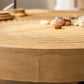 Contemporary Wooden Distressed Cocktail Table Light Wood Coffee Table
