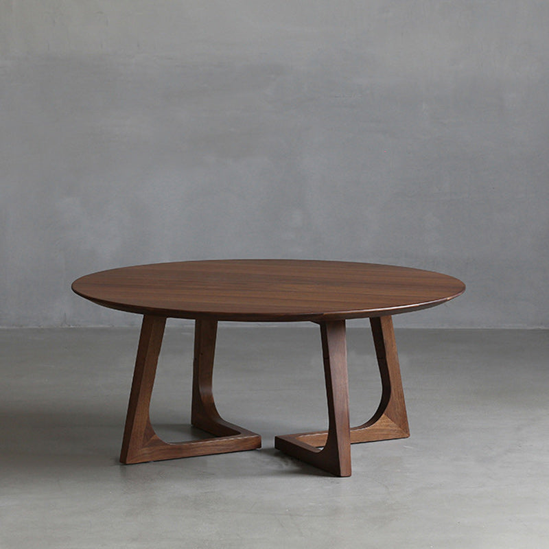 Contemporary Wooden Bunching Tables Round Medium Wood Coffee Table Clearhalo 'Coffee & Accent Tables' 'Coffee Tables' 'coffee_tables' 'furn' 'furn_coffee_tables' 'Furniture' 'Living Room Furniture' 6591947