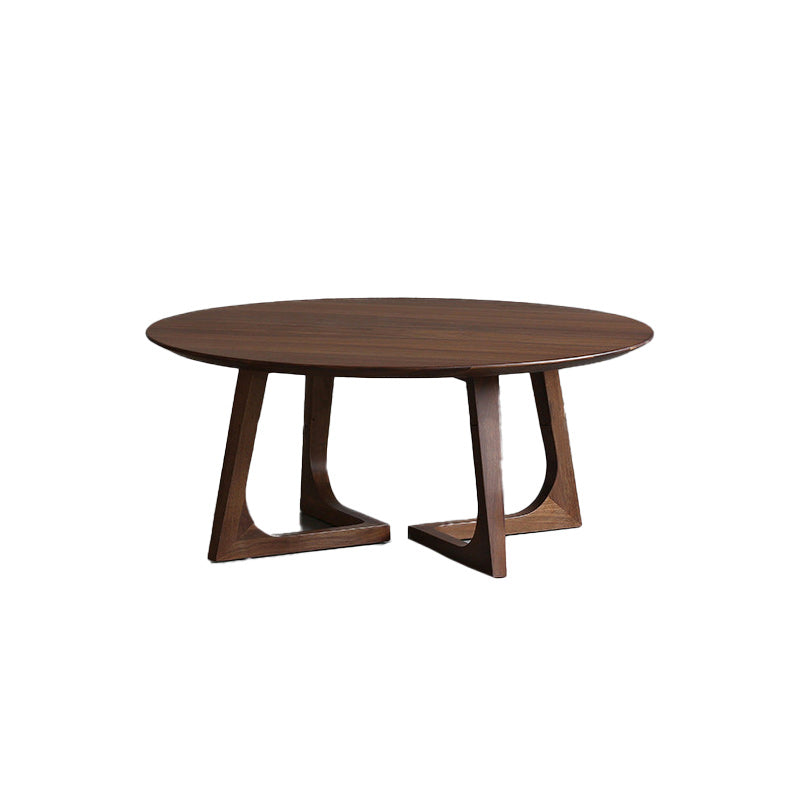 Contemporary Wooden Bunching Tables Round Medium Wood Coffee Table Clearhalo 'Coffee & Accent Tables' 'Coffee Tables' 'coffee_tables' 'furn' 'furn_coffee_tables' 'Furniture' 'Living Room Furniture' 6591952
