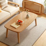 Contemporary Coffee or End Table Artificial Wood Coffee Table with Four Legs