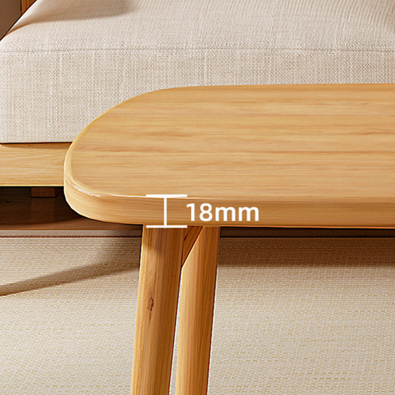 Contemporary Coffee or End Table Artificial Wood Coffee Table with Four Legs Clearhalo 'Coffee & Accent Tables' 'Coffee Tables' 'coffee_tables' 'furn' 'furn_coffee_tables' 'Furniture' 'Living Room Furniture' 6591981