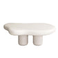 Modern No Distressing End Table Naturally Shaped Side Table for Living Room