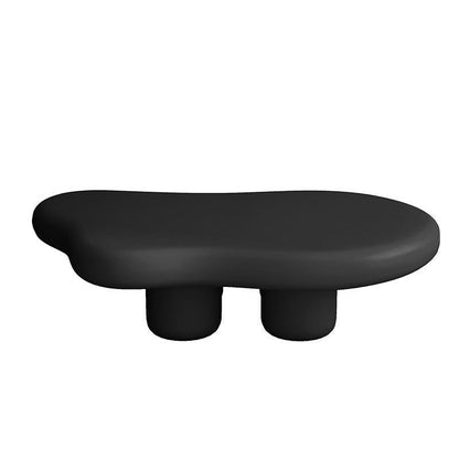 Modern No Distressing End Table Naturally Shaped Side Table for Living Room