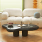 Modern No Distressing End Table Naturally Shaped Side Table for Living Room