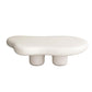 Modern No Distressing End Table Naturally Shaped Side Table for Living Room