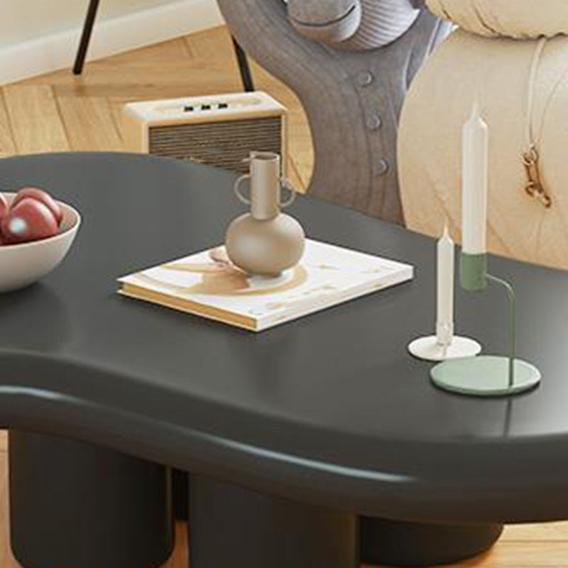 Modern No Distressing End Table Naturally Shaped Side Table for Living Room