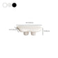 Modern No Distressing End Table Naturally Shaped Side Table for Living Room