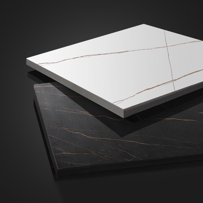 Glam Scratch Resistant Console Table Stain Resistant Stone Console Sofa Table for Hall Clearhalo 'Console Tables' 'console_tables' 'Entry & Mudroom Furniture' 'furn' 'furn_console_tables' 'Furniture' 6592137