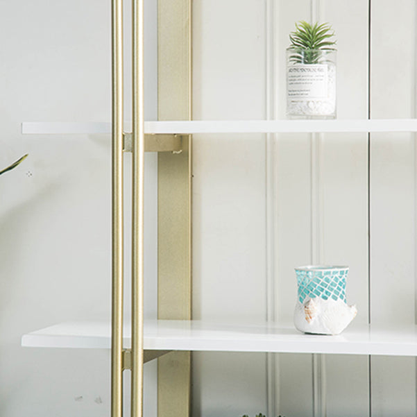 Moderne boekenplank metalen open plank boekenkast met planken voor kantoor