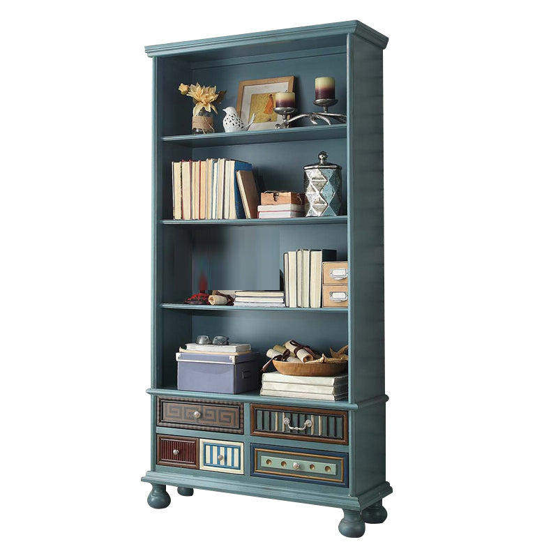 Scandinavian Engineered Wood Bookshelf Standard Closed Back Bookcase Clearhalo 'Bookcases' 'furn' 'furn_bookcases' 'Furniture' 'Office Furniture' 6592296