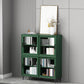 Scandinavian Standard Bookcase Engineered Wood Green Bookshelf with Cabinets 31"L x 16"W x 55"H Clearhalo 'Bookcases' 'furn' 'furn_bookcases' 'Furniture' 'Office Furniture' 6592301