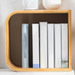 Modern Bamboo Bookcase Natural Open Back Standard Bookshelf with Shelves Clearhalo 'Bookcases' 'furn' 'furn_bookcases' 'Furniture' 'Office Furniture' 6592330