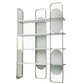 Modern Bookshelf Metal Open Shelf Bookcase with Shelves for Living Room
