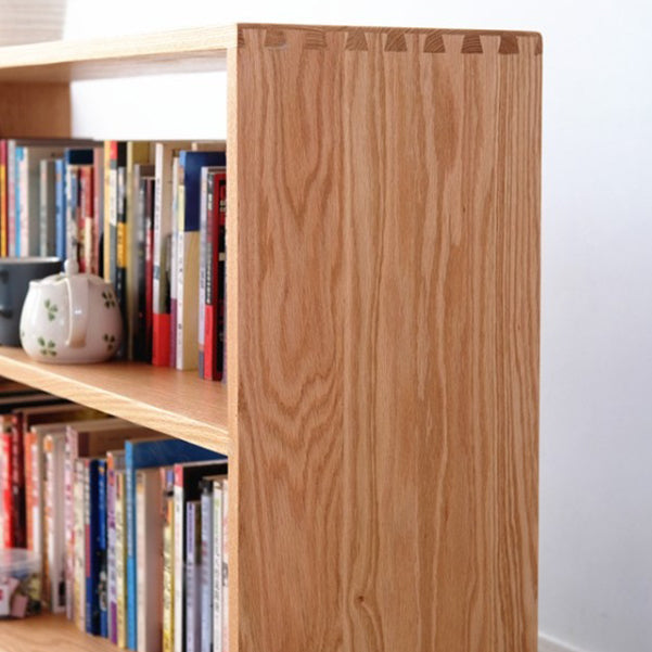 Scandinavian Open Back boekenplank standaard houten boekenkast met planken
