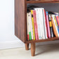 Scandinavian Open Back boekenplank standaard houten boekenkast met planken