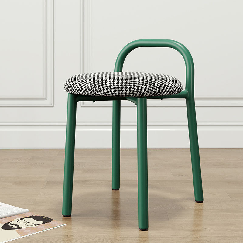 Modern Stain Resistant Standard Specialty Standard for Living Room Black 1 Piece Clearhalo 'furn' 'furn_ottomans_poufs' 'Furniture' 'Living Room Furniture' 'Ottomans & Poufs' 'ottomans_poufs' 6592468