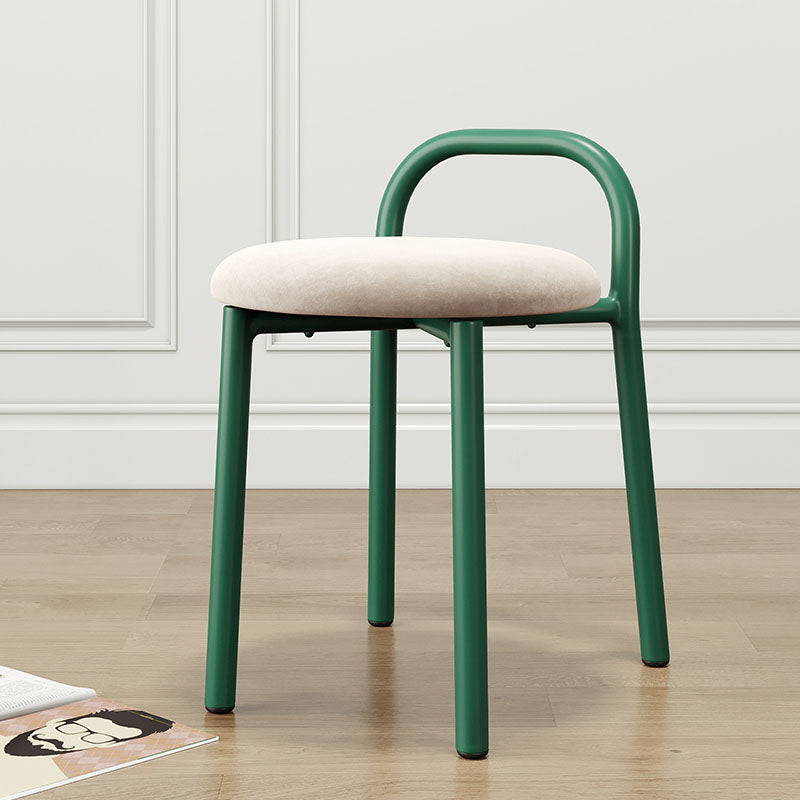 Modern Stain Resistant Standard Specialty Standard for Living Room Gloss White 1 Piece Clearhalo 'furn' 'furn_ottomans_poufs' 'Furniture' 'Living Room Furniture' 'Ottomans & Poufs' 'ottomans_poufs' 6592470