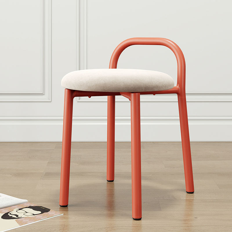 Modern Stain Resistant Standard Specialty Standard for Living Room White 1 Piece Clearhalo 'furn' 'furn_ottomans_poufs' 'Furniture' 'Living Room Furniture' 'Ottomans & Poufs' 'ottomans_poufs' 6592471