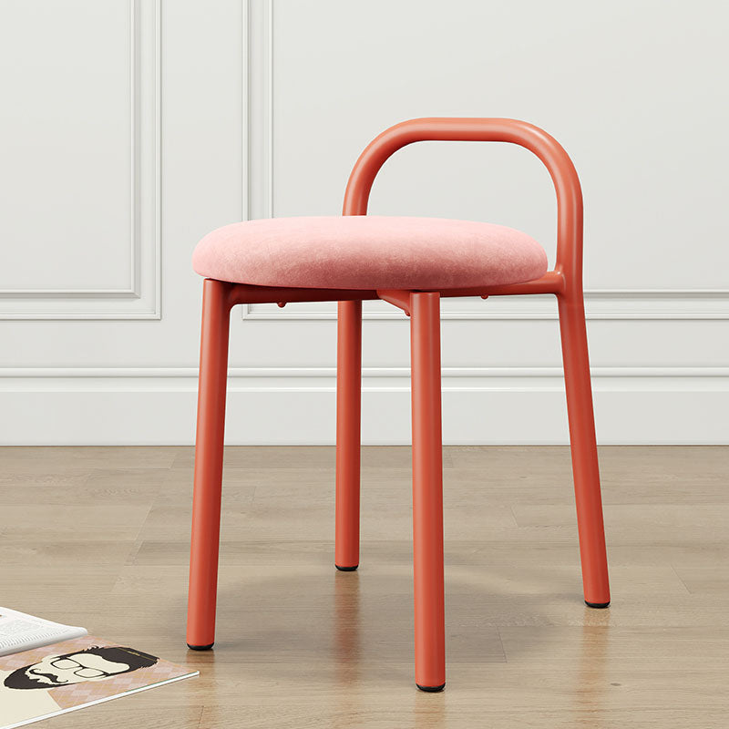 Modern Stain Resistant Standard Specialty Standard for Living Room Pink 1 Piece Clearhalo 'furn' 'furn_ottomans_poufs' 'Furniture' 'Living Room Furniture' 'Ottomans & Poufs' 'ottomans_poufs' 6592474