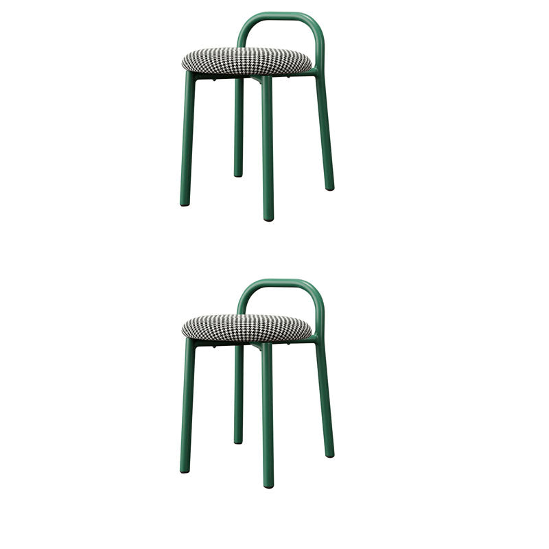 Modern Stain Resistant Standard Specialty Standard for Living Room Black 2 Piece Set Clearhalo 'furn' 'furn_ottomans_poufs' 'Furniture' 'Living Room Furniture' 'Ottomans & Poufs' 'ottomans_poufs' 6592489