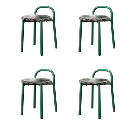 Modern Stain Resistant Standard Specialty Standard for Living Room Black 4 Piece Set Clearhalo 'furn' 'furn_ottomans_poufs' 'Furniture' 'Living Room Furniture' 'Ottomans & Poufs' 'ottomans_poufs' 6592492