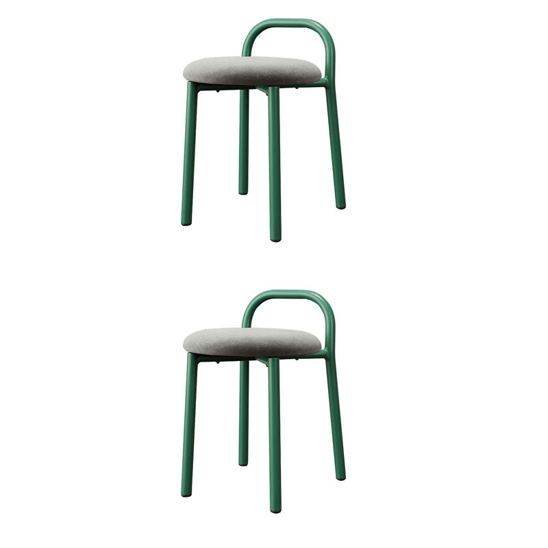 Modern Stain Resistant Standard Specialty Standard for Living Room Grey 2 Piece Set Clearhalo 'furn' 'furn_ottomans_poufs' 'Furniture' 'Living Room Furniture' 'Ottomans & Poufs' 'ottomans_poufs' 6592494