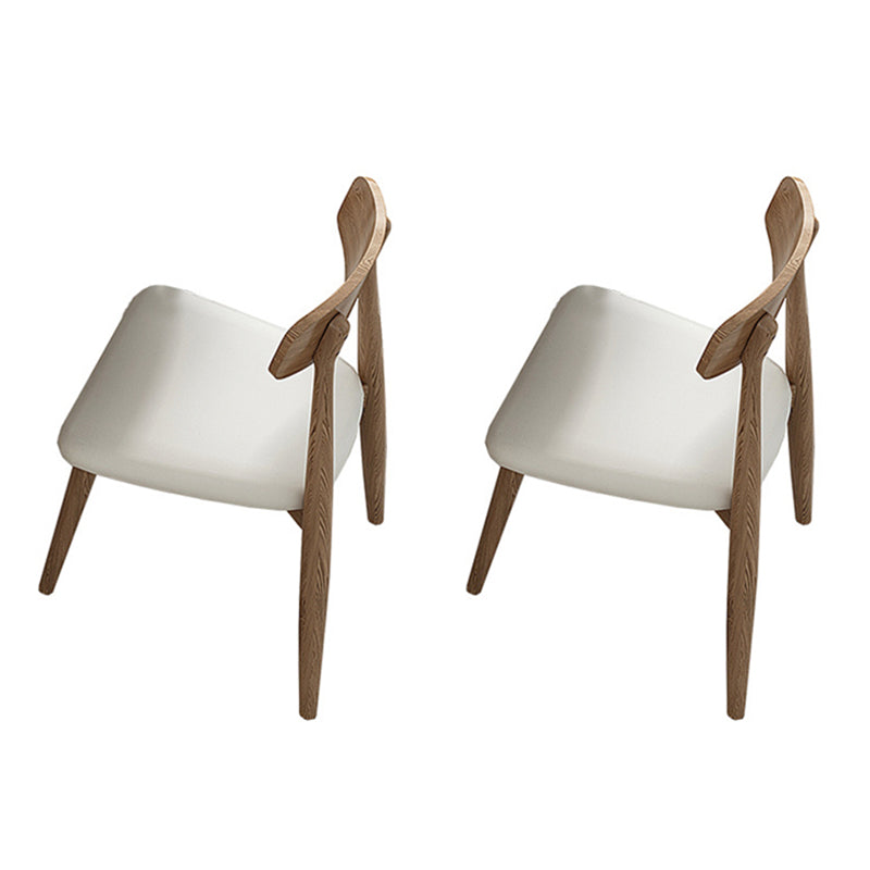 Modern Style Rectangle Table Set 1/2/5/7 Pieces Dining Set with Wood Legs