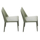 Contemporary 1/2/5 Pieces Furniture Stone Rectangle Dining Chairs Set in White