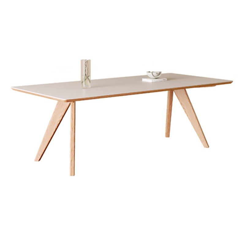 Moderne 1/2/5 Stück Möbel Stein Rechteck Speisestühle in Weiß festgelegt