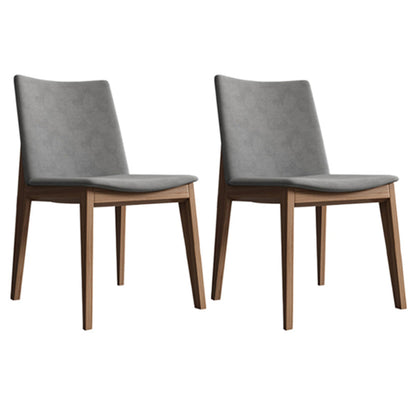 Modern 1/2/5/7 stuks meubels stenen rechthoekige eetkamerstoelen in grijs