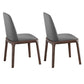 Modern 1/2/5/7 stuks meubels stenen rechthoekige eetkamerstoelen in grijs
