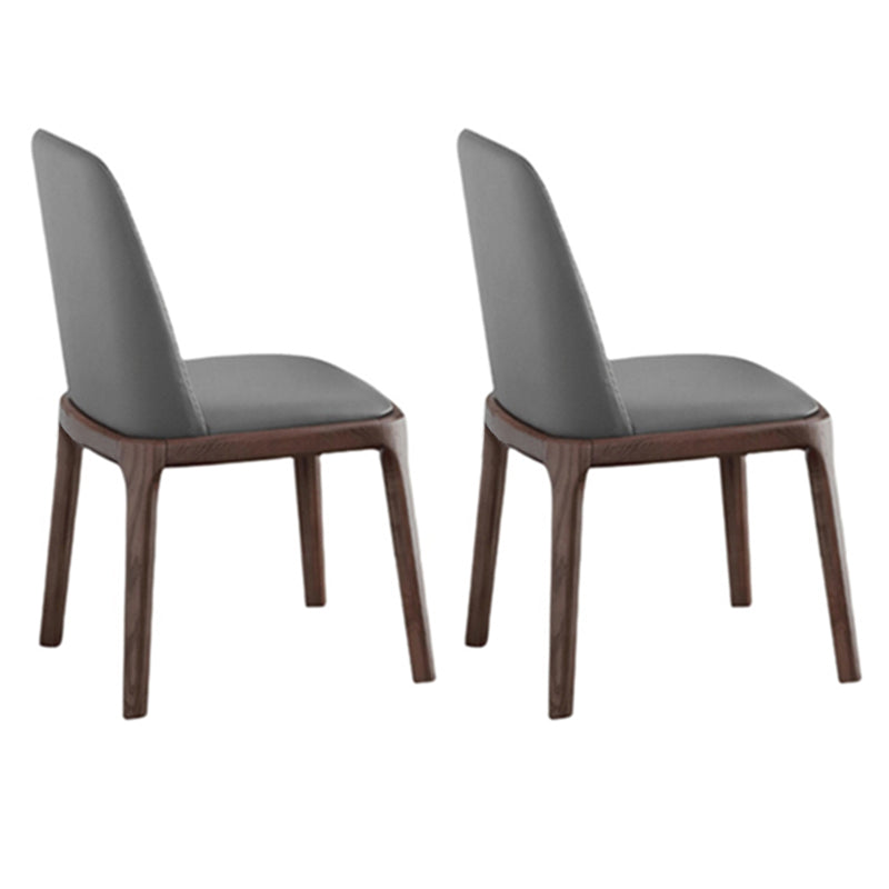 Modern 1/2/5/7 stuks meubels stenen rechthoekige eetkamerstoelen in grijs