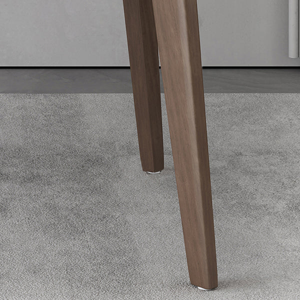 Modern 1/2/5/7 stuks meubels stenen rechthoekige eetkamerstoelen in grijs