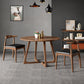 Round Dining Table Set 1/2/3/5 Pcs Solid Wood Dining Table and Chairs