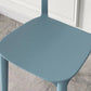 Dining Room Indoor Plastic Side Chair Stacking Open Back Chair