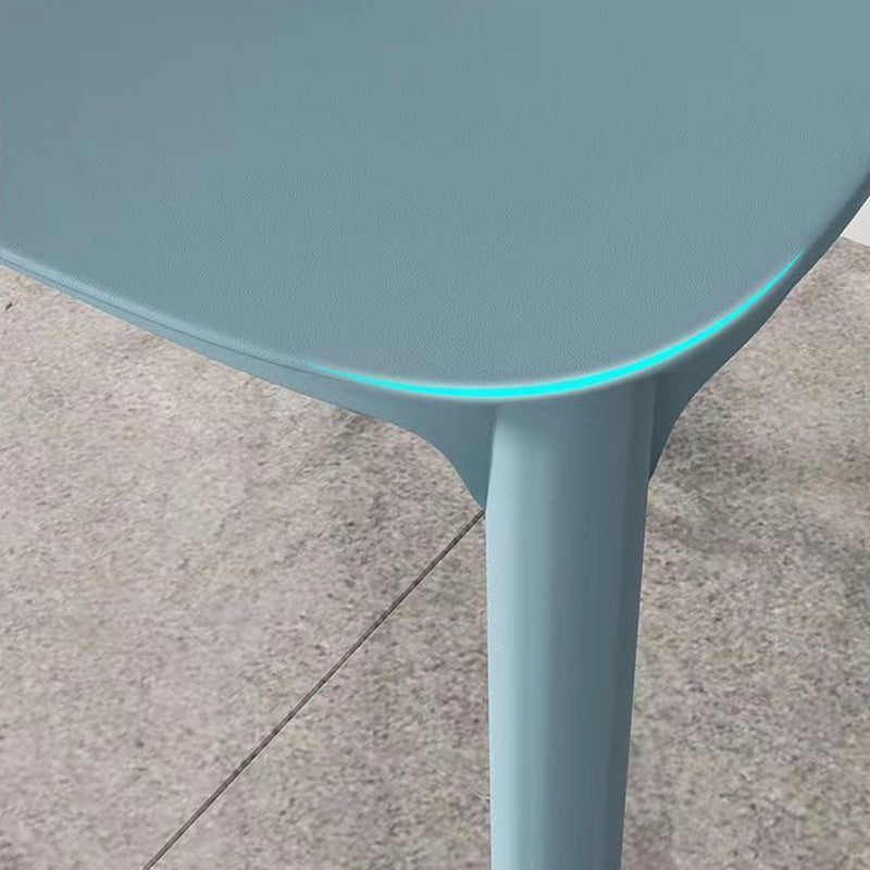 Dining Room Indoor Plastic Side Chair Stacking Open Back Chair