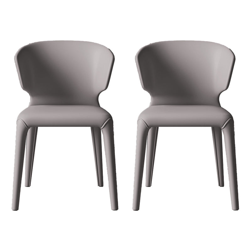 Chaises de salle à manger en faux cuir de cuisine