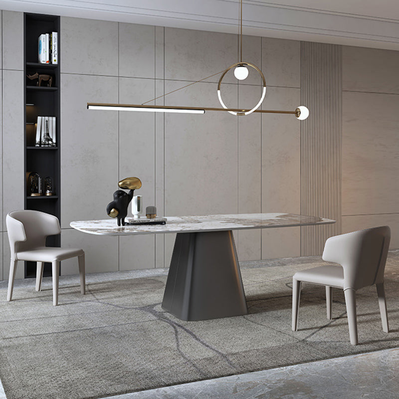 Chaises de salle à manger en faux cuir de cuisine