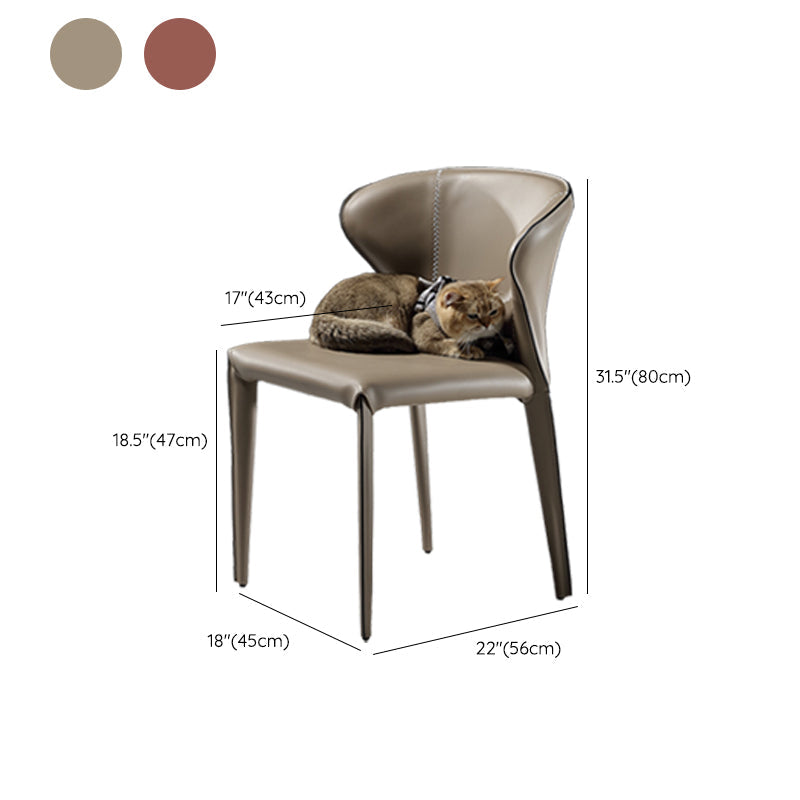 Chaise de Parsons à dos intérieur