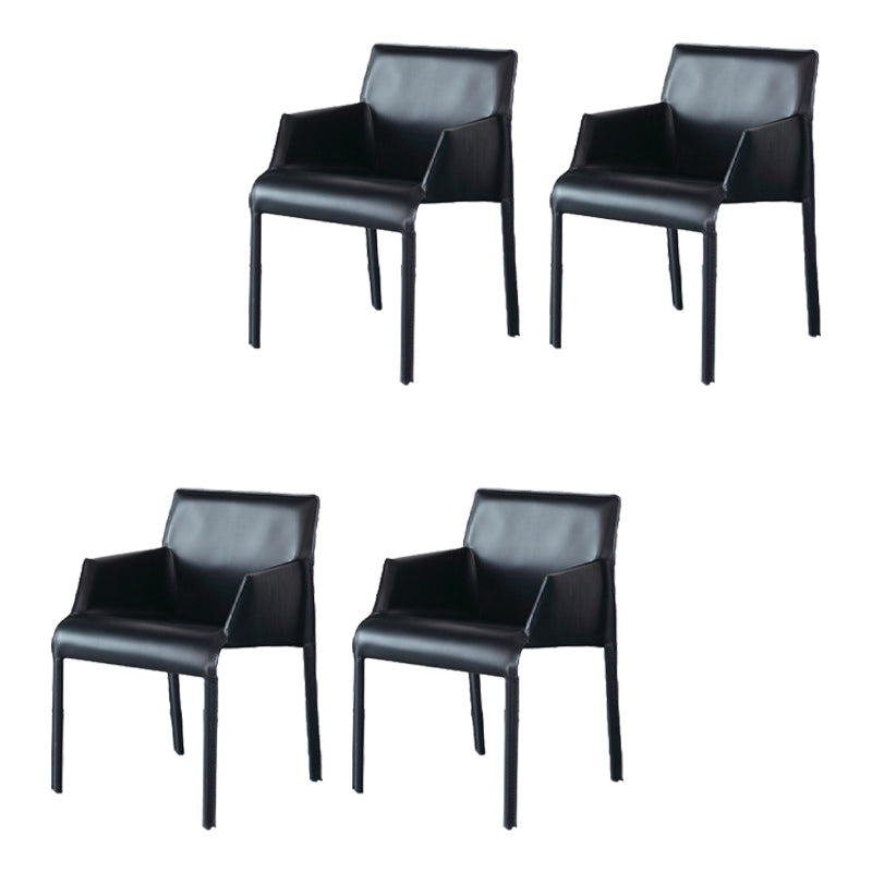 Home Faux Leather Side Chair Dining Room Parsons Dineren fauteuil