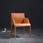 Home Faux Leather Side Chair Dining Room Parsons Dineren fauteuil