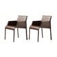 Home Faux Leather Side Chair Dining Room Parsons Dineren fauteuil