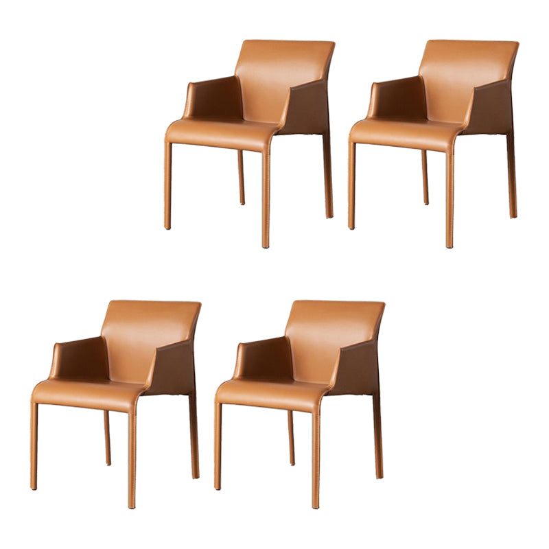 Home Faux Leather Side Chair Dining Room Parsons Dineren fauteuil