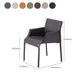 Home Faux Leather Side Chair Dining Room Parsons Dineren fauteuil